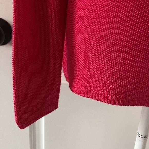 Chico’s small sweater pink lightweight scoop neckline - Picture 11 of 14